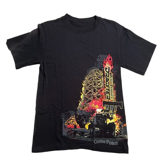 Cedar Point Roller Coaster Shirt - Picture 1 of 2